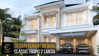Video Desain Rumah Klasik 2 Lantai Bapak Rudolfo Sinaga di  Jakarta