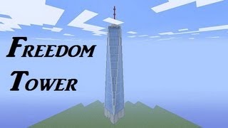Minecraft Freedom Tower + Tutorial