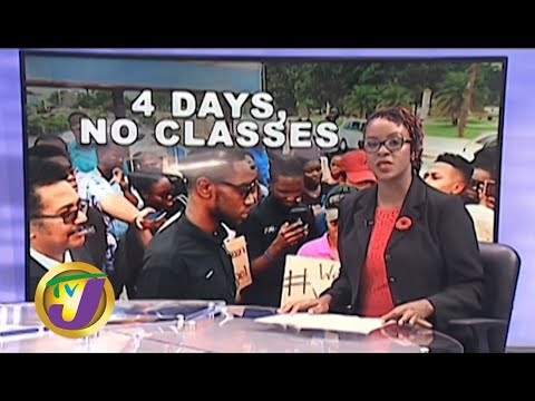 TVJ News: UTech Students Protest - October 31 2019