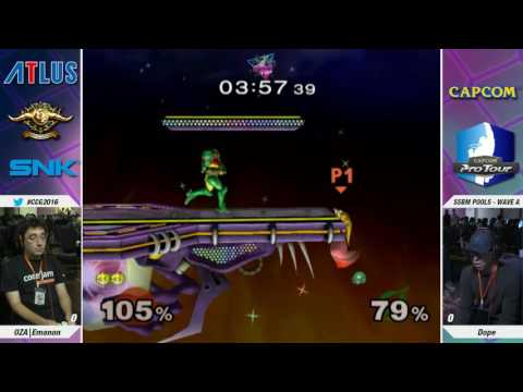 CCG2k16 SSBM Pools   OZA Emanon vs Dope