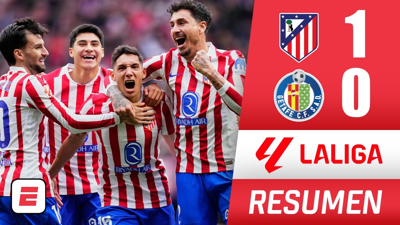 Atletico de Madrid sufrió pero se quedó con el triunfo ante Getafe y recuperó tercer lugar | La Liga