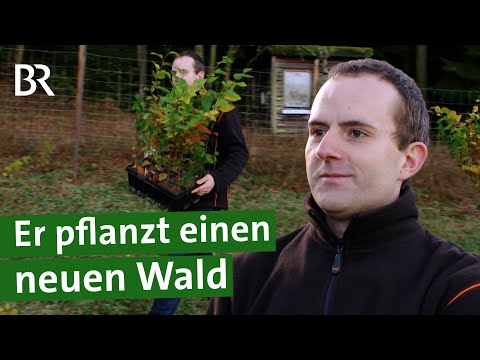 Von Null auf 2.000 Bäume: Aus Wiese wird Wald | Wald anlegen | Klimawandel | Unser Land | BR