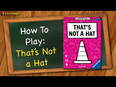 How to play That's Not a Hat