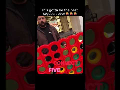 I don’t think he knows how to play connect 4 🤣🤣🤣