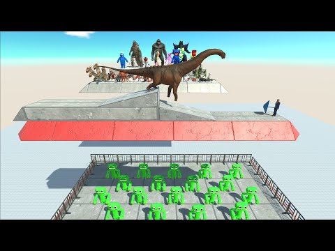 Who Will Fall Into Jumbo Josh - Animal Revolt Battle Simulator