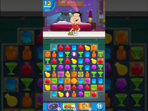 Family Guy - Another Freakin' Mobile Game : Level 43 - 3 stars! No Boosters!