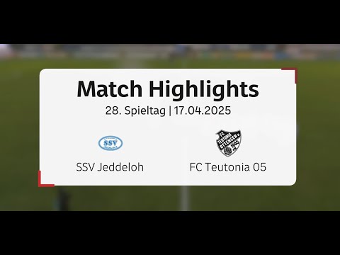Highlights SSV Jeddeloh II : FC Teutonia 05