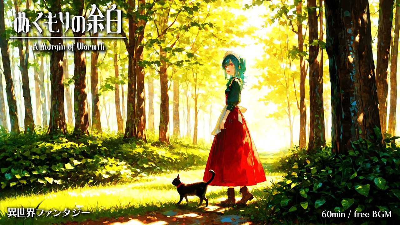 【Isekai Fantasy Music】A Margin of Warmth【Free BGM / 60min】