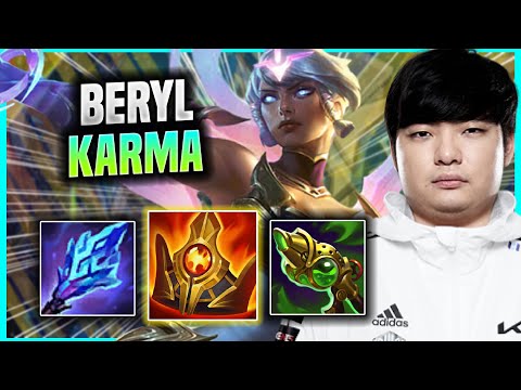 LEARN HOW TO PLAY KARMA SUPPORT LIKE A PRO! - DWG Beryl Plays Karma SUPPORT vs Lux! | Preseason 2022