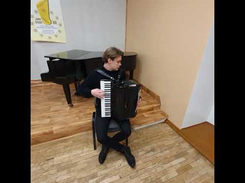 Excerpt from N. Kapustin - Etude op. 40 no. 2 “Reverie” on Accordion (Gytis Kaušius)