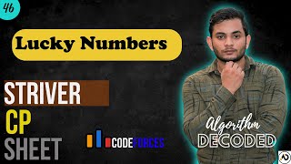 Lucky Numbers | Striver CP Sheet | Codeforces | Competitive Programming #Striver #CP