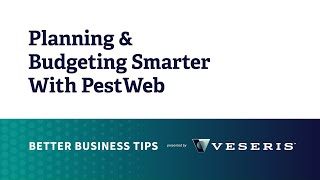 Planning & Budgeting Smarter With PestWeb