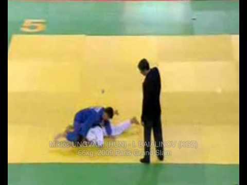 Judo Grand Slam Miklós UNGVÁRI (HUN) - Islam BAIALINOV (KGZ) - 2009 Paris -66kg 柔道