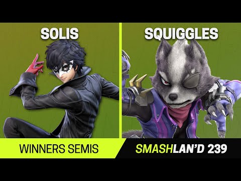 SmashLAN'd 239 Winners Semis - Solis (Joker, Pyra/Mythra) vs Squiggles (Wolf) - SSBU Tournament
