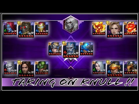 5 World Boss Legend Knull Clears | Marvel Future Fight |