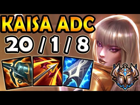 Kaisa vs Aphelios ADC - Korea Challenger Patch 10.25 ✅