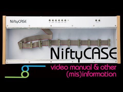 Cre8audio NiftyCASE Powered Eurorack Case with MIDI to CV 323371 840126905267 image 5