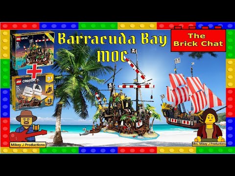 LEGO Pirates of Barracuda Bay MOC!!!