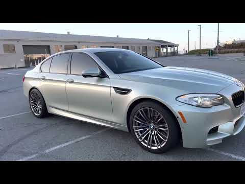BMW F10 M5 Amazonite Silver E￼xterior