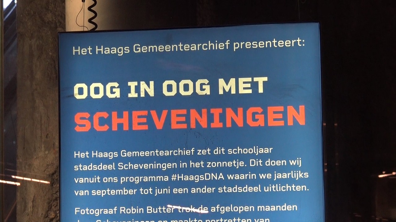 VIDEO: Vijftig Scheveningse portretten onthuld in Haagse Tramtunnel