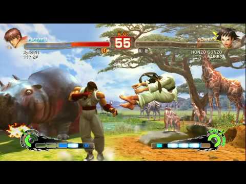 [SSF4] Super Street Fighter 4 Ranked Match First time Guy Play #3