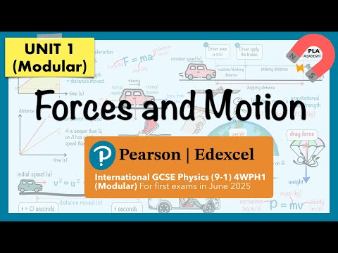 Edexcel IGCSE Physics (9-1) Unit 1: 1 Force and Motion Revision (Modular) 4WPH1