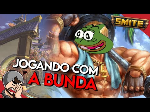JOGANDO COM A BUNDA! HERCULES - Ranked Duelo - ⚡ Smite BR
