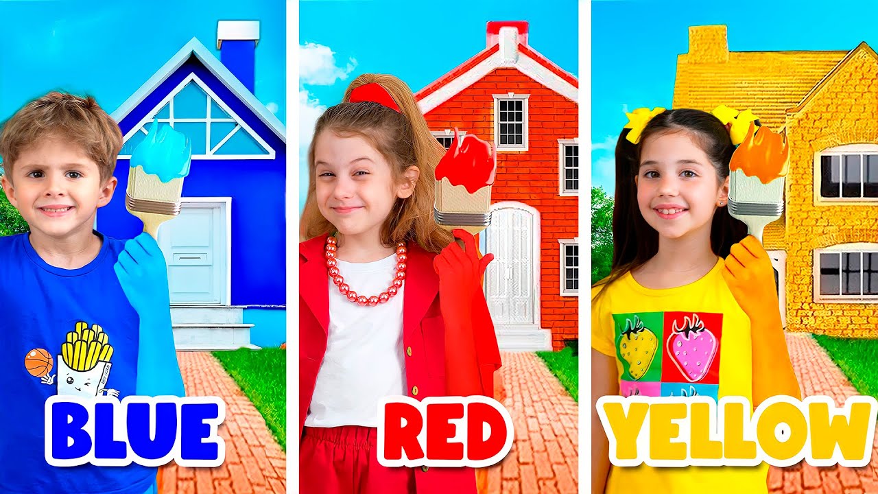 Adventures of Eva and Friends Decorating Houses for Children