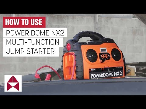 How To Use Power Dome NX2: Jump Starting, Bluetooth, AC & DC Power Outlets