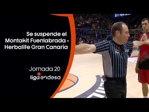 Se suspende el Montakit Fuenlabrada-Herbalife Gran Canaria