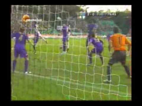 Calcio 2009 : J10 : Sienne - Fiorentina : 1-0