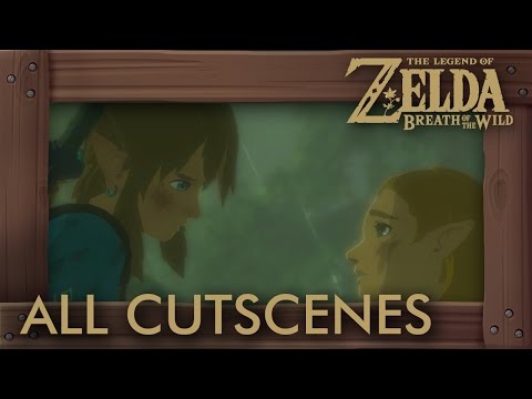 Zelda Breath of the Wild - All Cutscenes The Movie HD