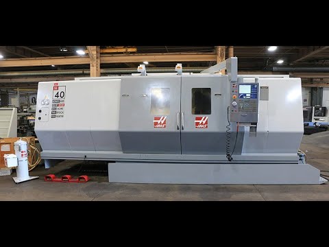 HAAS SL-40LB HIGH PERFORMANCE OPTION HEAVY DUTY, BIG BORE, TURNING CENTER