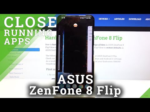 How to Turn Off Running Apps in ASUS ZenFone 8 Flip – Close Background Apps