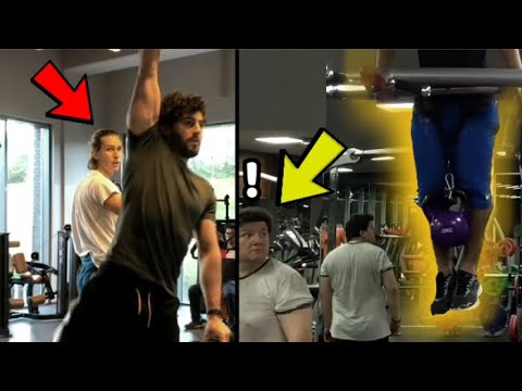 Scaring People at The Gym With Calisthenics