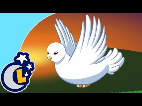 Palomita Blanca. Canción de Cuna para Dormir Bebés. Lunacreciente