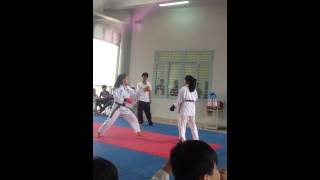 Karate match