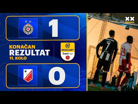 MBSLS 2025/26 - 11.kolo: PARTIZAN – VOJVODINA 1:0 (1:0)