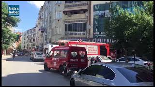 Tüpte Unutulan Yemek Komşuları Harekete Geçirdi.