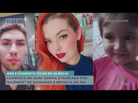 Balanço Geral MS - Audiência do caso Sophia é marcada por "silêncio" de acusados e revolta do pai