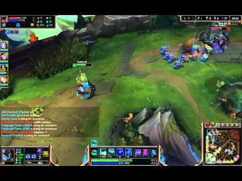 FearlessS - Maokai VS Malphite (TOP) Jully 2015 S5 (Patch 5.12)