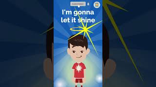 🎵 Sunday School Songs: 🎵  This Little Light 🔥  of Mine #shorts  #sundayschoolsong