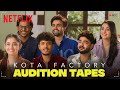 Kota Factory Cast Reacts To Audition Tapes Jitendra Mayur Alam Ranjan Revathi Urvi