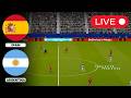 LIVE Spain Vs Argentina World Cup 2026 Match Full Stream Pes21 Simulation