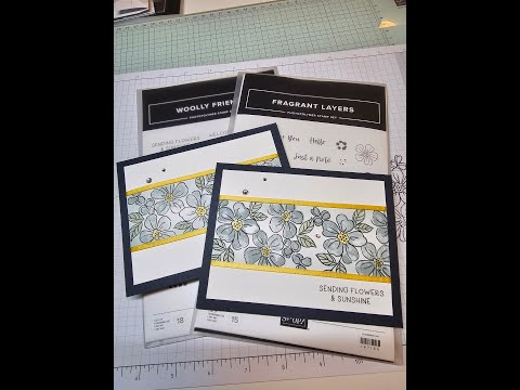 Beginner blend card using Fragrant Layers