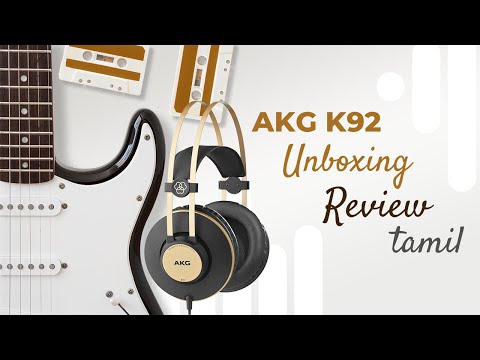 AKG K92 Unboxing & Review Tamil 🎧