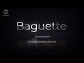 Рамка на 3 поста Baguette (черный/латунь) W0032852
