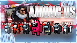 IMPOSTOR GAMEPLAY MASTERCLASS!🧠🔥 Salzige AMONG US Runden mit Nico Schlotterbeck, AbuGoku etc.🙌🏼