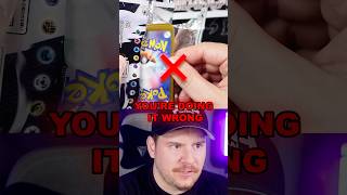 The RIGHT way to open a Japanese Pack #pokemon