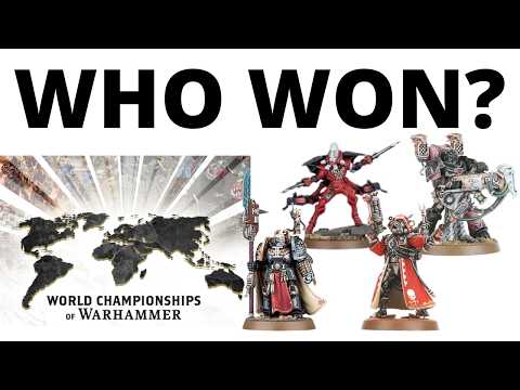 Who Won the World Championships of Warhammer? Top Eight + Winning List